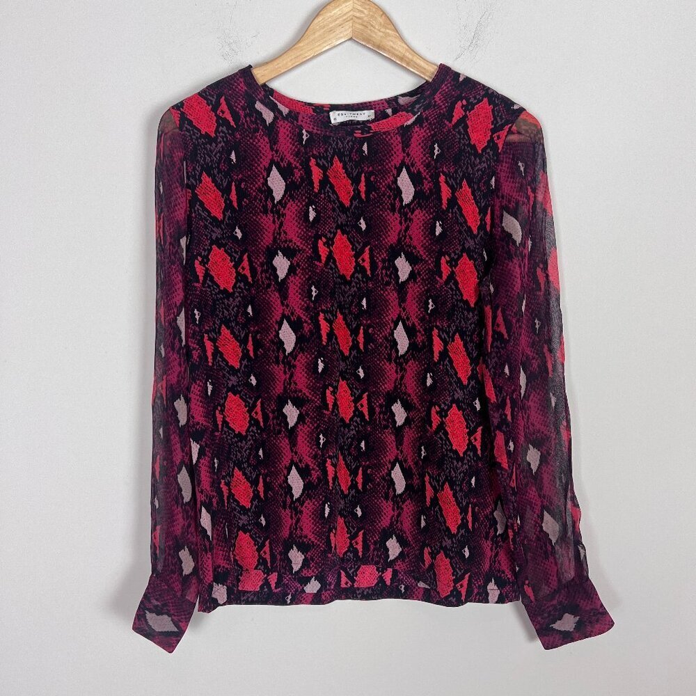 2/$30 Equipment Silk Top XS